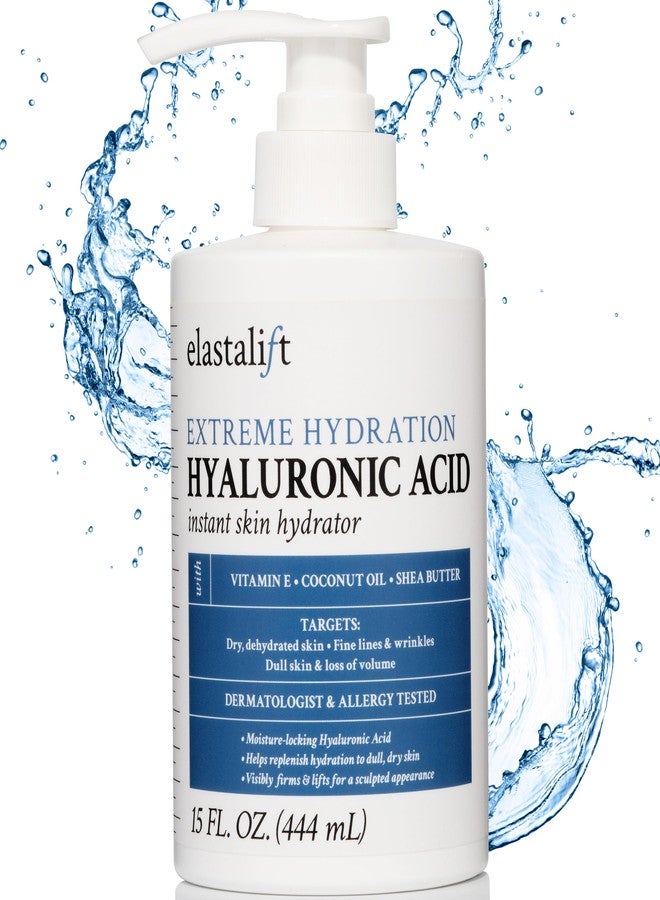 Elastalift Hyaluronic Acid Moisturizer Body Lotion | Anti Aging Skin Care Body Cream & Face Lotion Diminishes Look Of Wrinkles, Sagging Skin, Crepey Skin, Cellulite, Stretch Marks, Dry Skin, 15 Fl Oz - Image 1