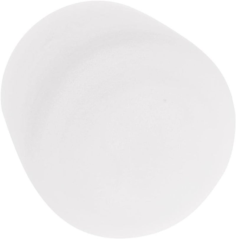 klarako Root Chakra Crystal Singing Bowls C note Set High Quality Sound 7 Inch White with Suede Mallet - Image 3