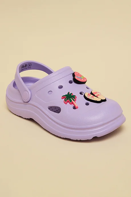 أر أند بي Charm Detail Slingback Clogs