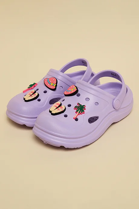 أر أند بي Charm Detail Slingback Clogs