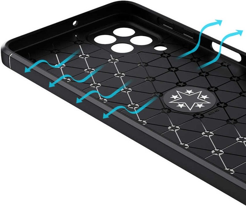 Huawei P40 Case Ring Silicone Range - Black