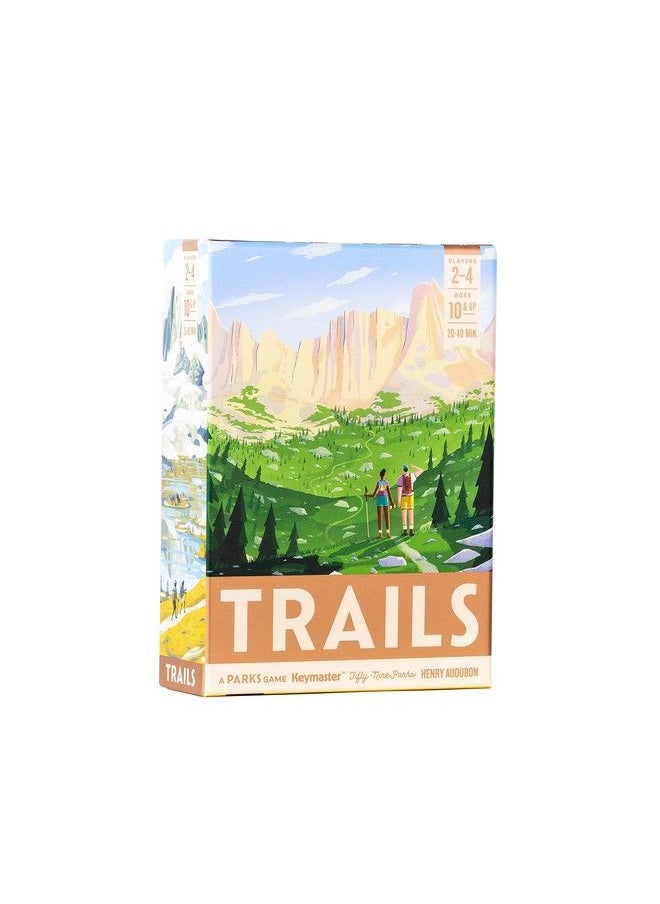 KEYMASTER GAMES Trails A Family And Strategy Board Game About Hiking And Outdoors By Keymaster 24 Players  - Image 2
