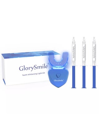 Teeth Whitening Light Kit 6X LED Lights Accelerator 3V Lithium Battery 3 Gel Syringes Mouth Tray Enamel Safe Whitening Brightening Stain & Plaque Removal Unisex - pzsku/Z82E4899C8B98A7F68992Z/45/1746708379/74f599aa-5c17-4eea-9741-3ff09c433388