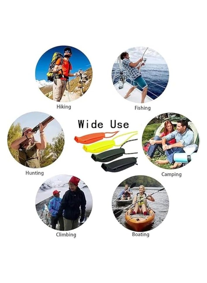 Whistle Emergency,Whistles with Adjustable Reflective Lanyard Emergency Whistle,Safety Super Loud Emergency Survival Whistle,for Outdoors,Mountaineering,Boating,