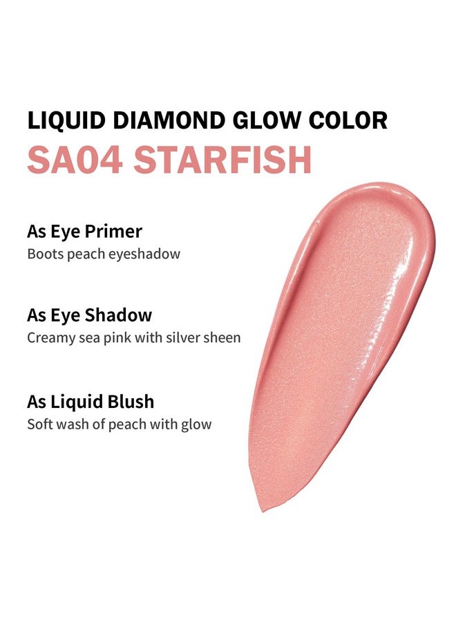 Oulac Matte Peach Eyeshadow Shimmer Finish Liquid Eyeshadow Eyeshadow Base&Liquid Rouge Duo Buildable Smooth Eye Makeup Wrinkle Resistant Vegan Crueltyfree Sa04  - Image 3