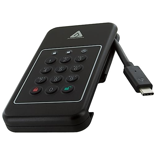 Apricorn 2TB Aegis NVX – Ultra High Speed NVMe 10Gbps USB Type C Hardware-Encrypted Drive (ANVX-2TB) - Image 3