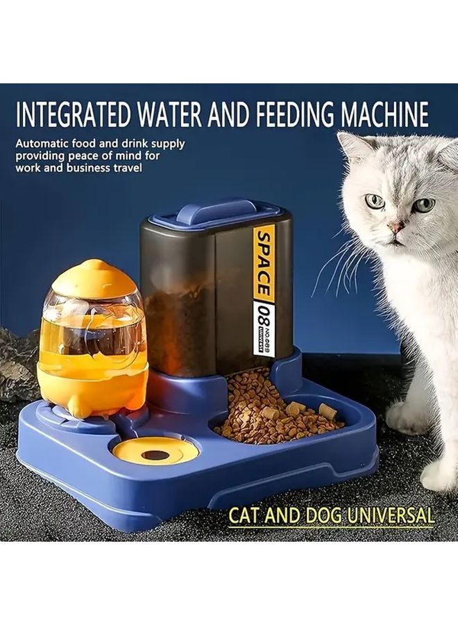 Automatic Pet Feeder 2Pcs Rose Bowl Spoon For Dog Cat Dry Kibble - Image 5