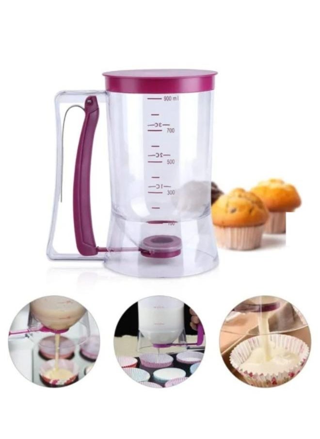 Generic 900ml Batter Dispenser Measuring Cup for Baking  - Image 1