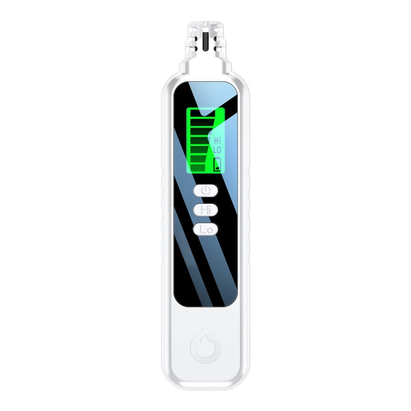 Combustible Gases Leak Detector: White 1.1Inch Color LCD Display With Backlight - High Precise Sensors Compact Fallproof ABS Body for Home Industrial Combustible Gas Leak Detection - Image 1