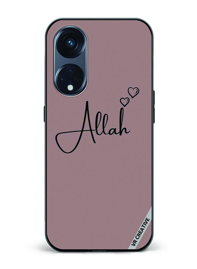 VR CREATIVE Protective Case Cover For Oppo Reno8 T 5G Allah Design Multicolour - Image 1