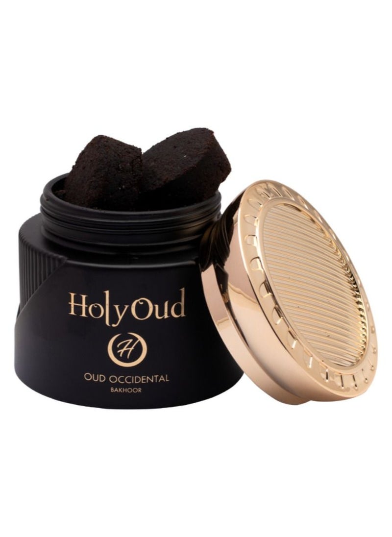 Holy Oud - Holy Oud Bakhoor Oud Occidental Authentic Arabic Incense Chips 80GM - Image 1