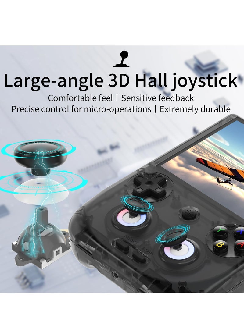 ANBERNIC  - ANBERNIC RG406V Handheld Game Console Unisoc T820 Android 13 4Inch IPS Multi Touch Screen 5500mAh 5G WIFI Bluetooth Retro Video Players(256G Black) - Image 1