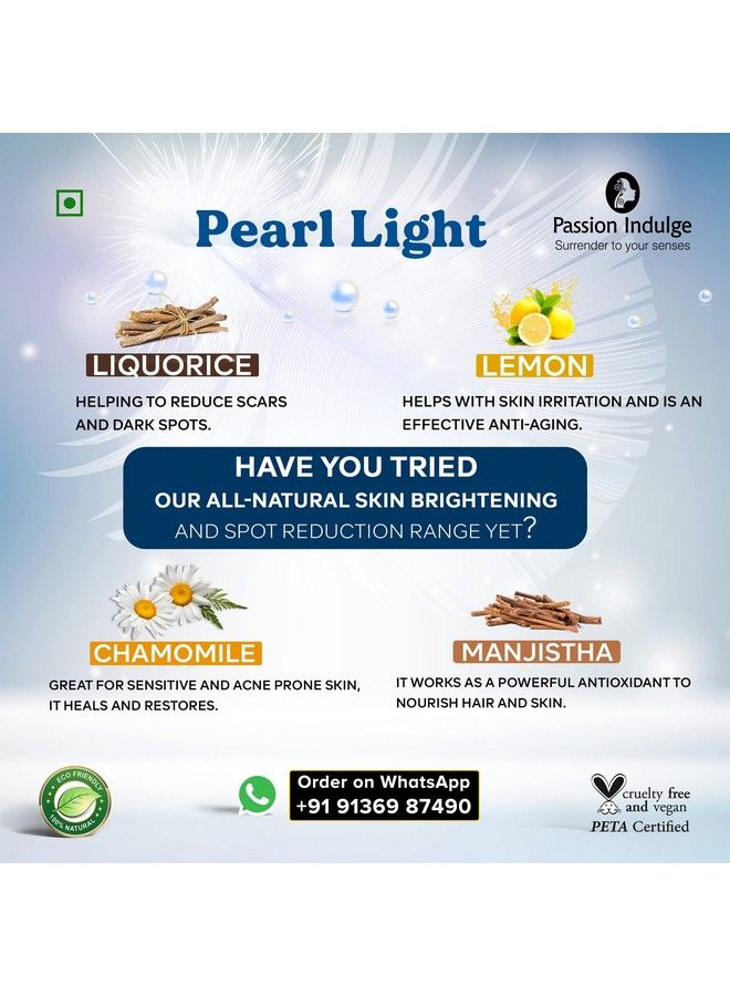 passion indulge Pearl Light Toner For Skin Lightening And Spot Reduction 100 Ml - Image 4