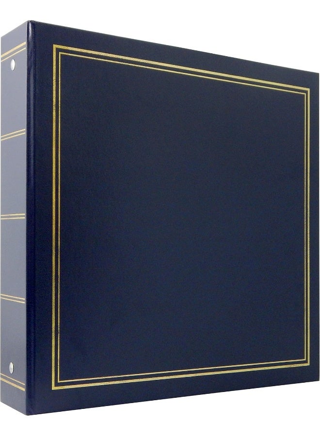 MCS Library Collection 400-Pocket 4x6 Photo Album, 80 Pages, Blue - Image 3
