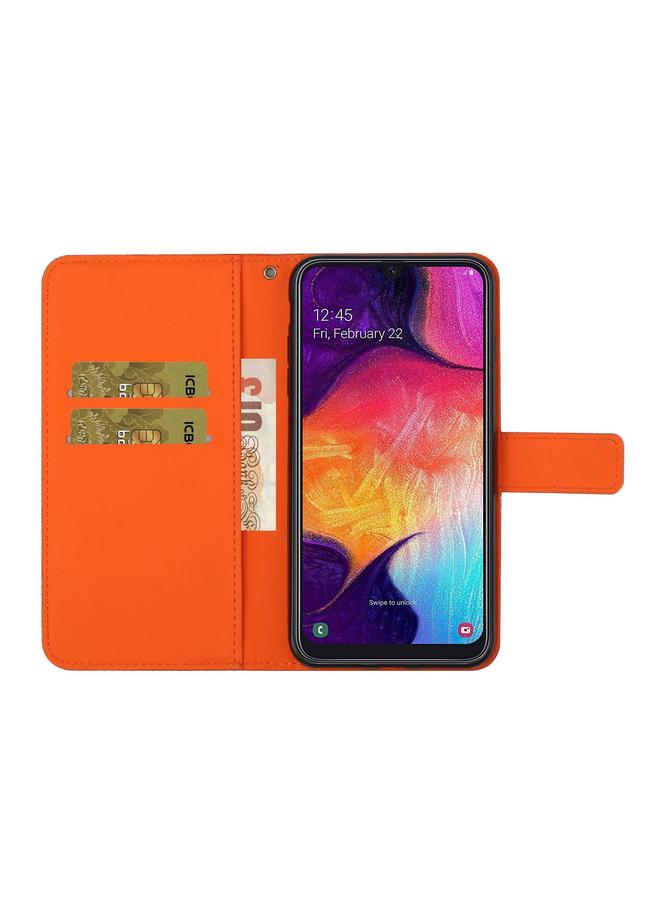 S-TOP Case For Samsung Galaxy A50 Ethnic Style Embossed Pattern Horizontal Flip Leather Case with Holder & Card Slots & Wallet & Lanyard - Image 4