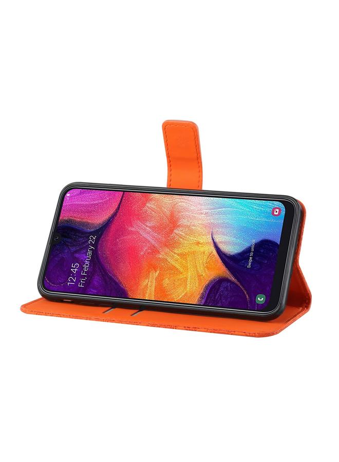 S-TOP Case For Samsung Galaxy A50 Ethnic Style Embossed Pattern Horizontal Flip Leather Case with Holder & Card Slots & Wallet & Lanyard - Image 5