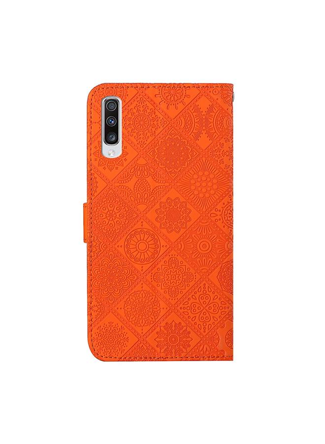 S-TOP Case For Samsung Galaxy A50 Ethnic Style Embossed Pattern Horizontal Flip Leather Case with Holder & Card Slots & Wallet & Lanyard - Image 3
