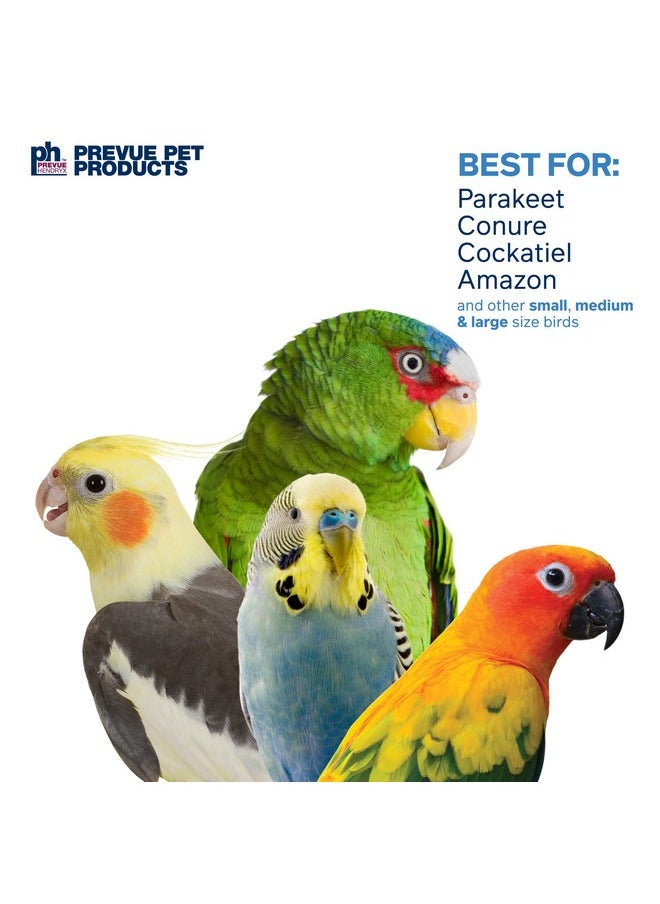 Prevue Prevue Pet Products Preen & Pacify Calypso Creations Straw Stacker Bird Toy 62634  - Image 4