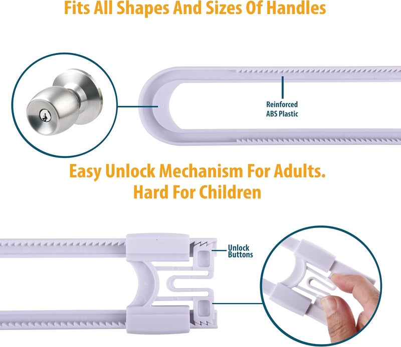Cutesafety Sliding Cabinet Locks - 10 Pack - Image 4