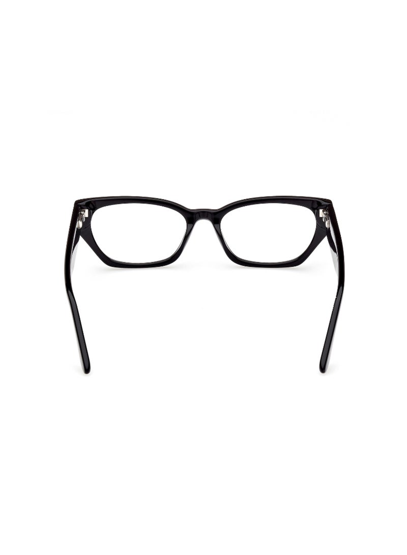 GUESS Women's Cat Eye Shape Eyeglass Frames - GU296700151 - Lens Size: 51 Mm - Shiny Black - Image 4