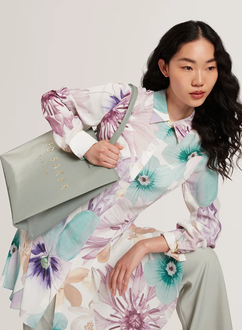 تيد بيكر Crinkon Crinkle Large Shopper