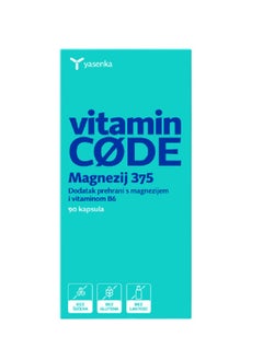 Yasenka Vitamin CODE Magnezij 375 - 90 Capsules  - Image 1