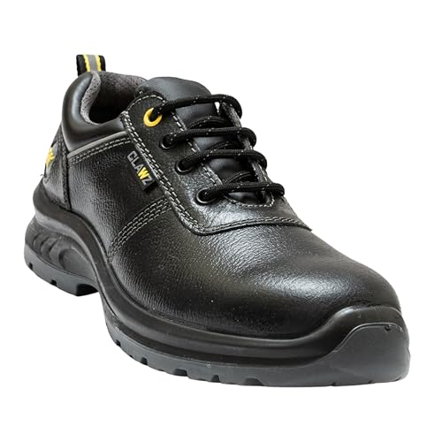 Hillson Clawz Safety Shoe for Men CL-02 | Most Comfortable Industrial Footwear with Orthobounce in-Socks, Dual Density Sole, Steel Toe Protection, Heat, Water & Oil Resistant | Size 07 India/UK - Image 1