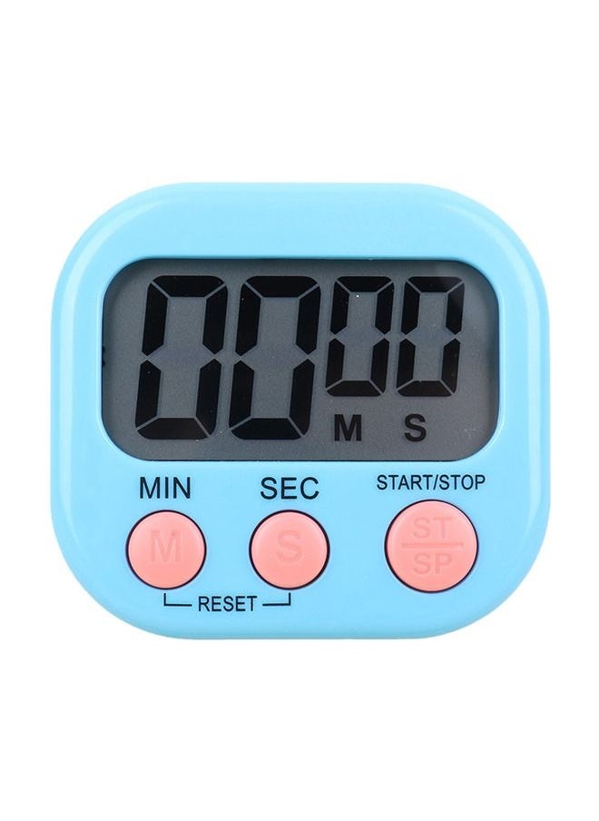 Generic - LCD Digital Kitchen Countdown Magnetic Timer Pink - Image 1