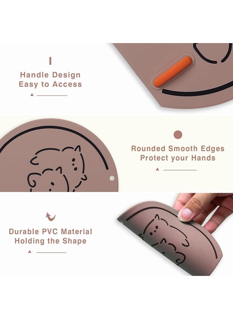 Prostuff.in Prostuff.in® Set of 4 Pcs Floor Drain Deodorant Pad Kitchen Sink Strainer, Toilet Pad, Bathroom Anti-Odour Sewer Cover Stopper Kitchen and Tub Drain Plug for Easy Water Control, Multicolour  - Image 2