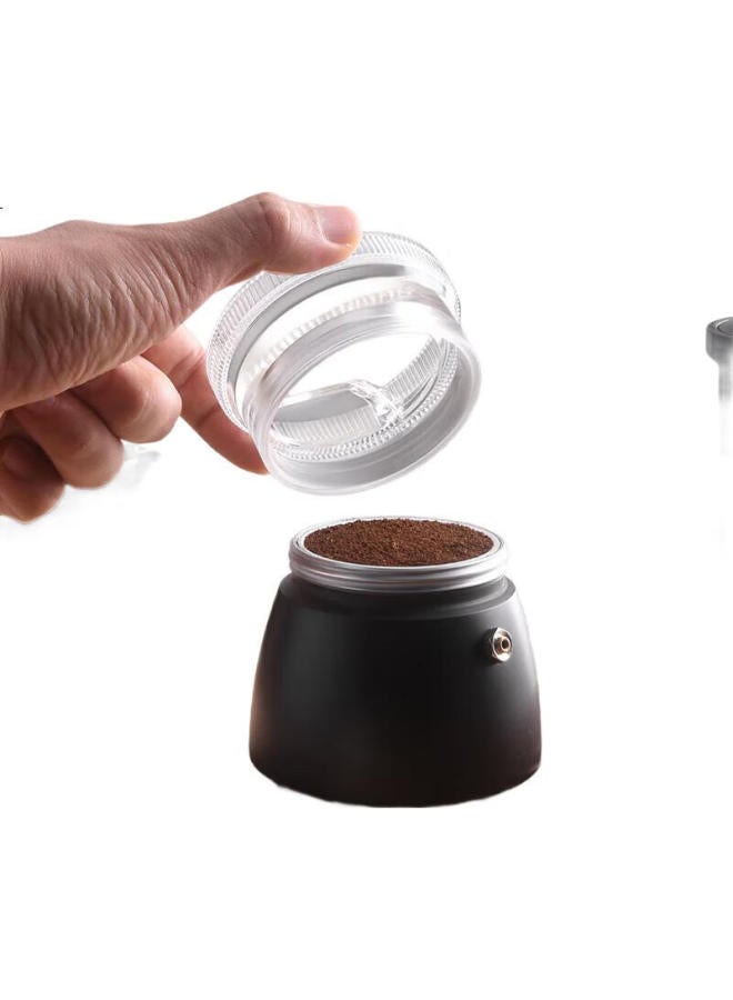 Cliton Moka Pot Powder Dispenser, Single And Double Valve Dedicated Powder Distributor, Powder Ring Filler, Medium Size - Image 3