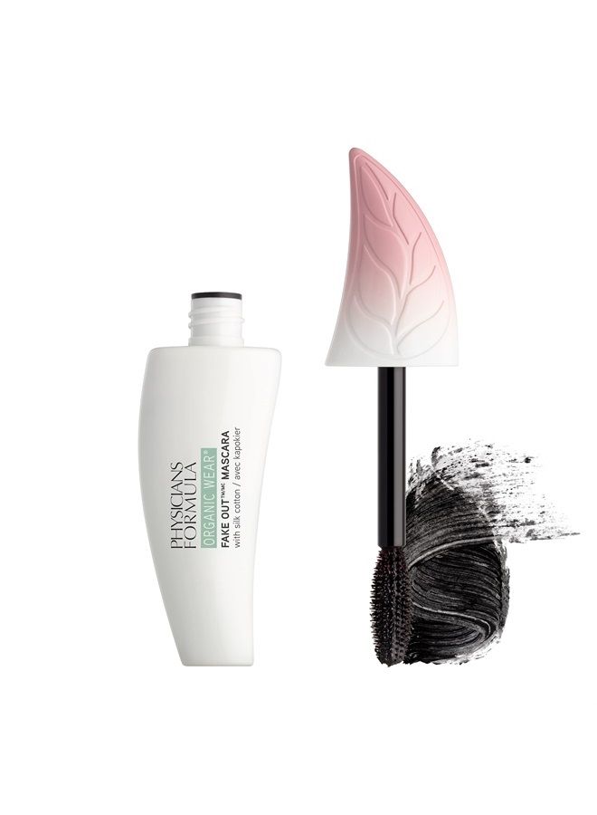 Physicians Formula ماسكارا طبيعية 100% من أورغانيك وير باللون الأسود، مختبرة من قبل أطباء الجلد، - Image 1