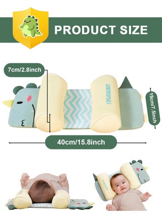 Baby Head Shaping Pillow, Newborn Pillow to Prevent Flat Head, Baby Head Pillow,Flat Head Baby Pillow, Baby Sleeping Pillow, Baby Pillows for Sleeping for 0-3 Years - view 2