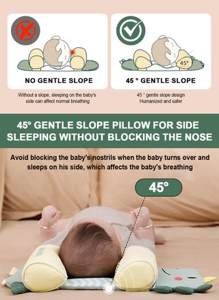 Baby Head Shaping Pillow, Newborn Pillow to Prevent Flat Head, Baby Head Pillow,Flat Head Baby Pillow, Baby Sleeping Pillow, Baby Pillows for Sleeping for 0-3 Years - view 5
