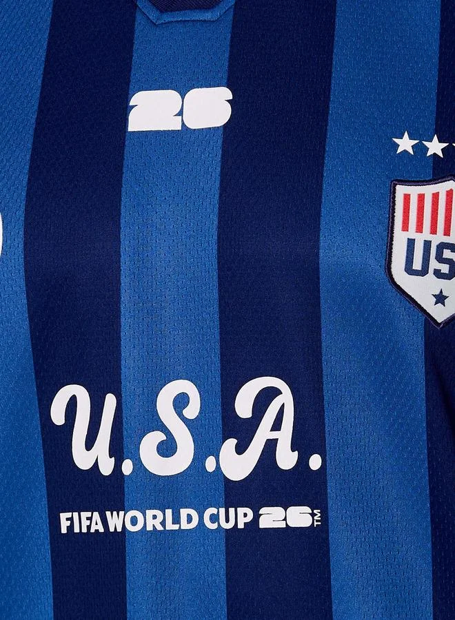 سبلاش اكتف Men FIFA 26 USA Print Collared T shirt