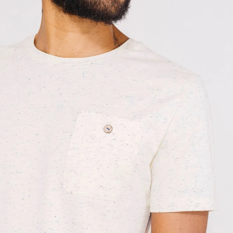 Faguo Beige Cotton Jersey T Shirt