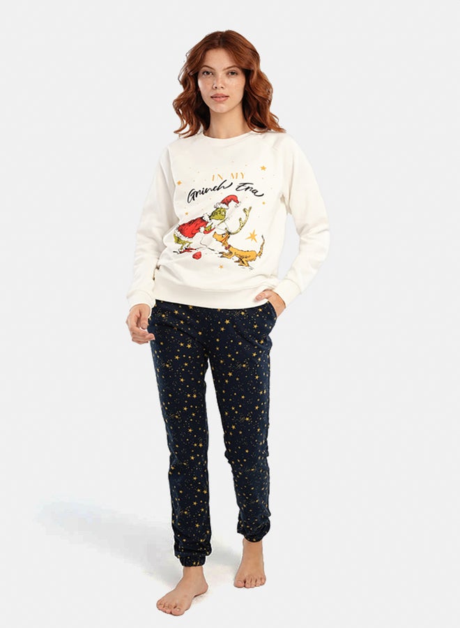 Carina Stars All Over Print Pyjama Pants - Image 3