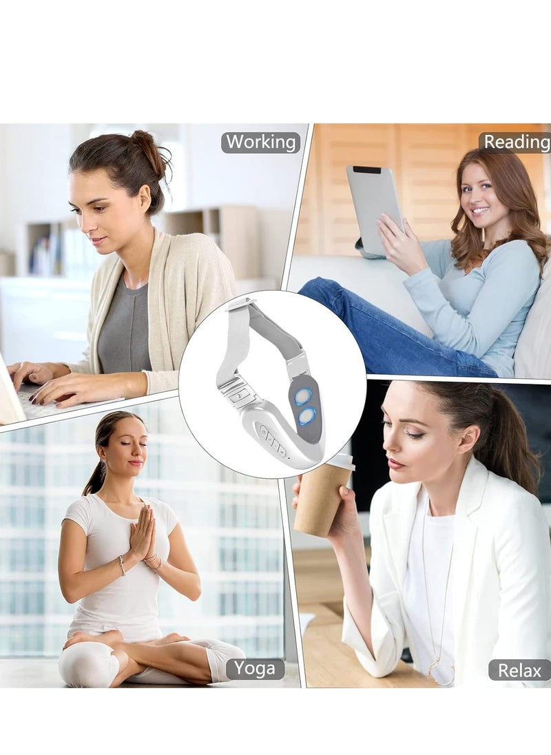 RATSAW - Double Chin Reducer Machine Electric V-Face Shaping Beauty Belt Portable Electric Face Lift Intelligent Lifting Firming Facial Massager Electric Double Chin Eliminator - Image 1