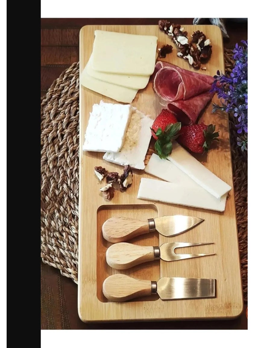 Bamboo 4 Piece Breakfast Cheese Serving Presentation Plate Board Breakfast Presentation Board - pzsku/Z82E660734A32BA8DDA20Z/45/_/1725793780/db8ef2d1-db72-4957-bd6d-42920b32a9ed