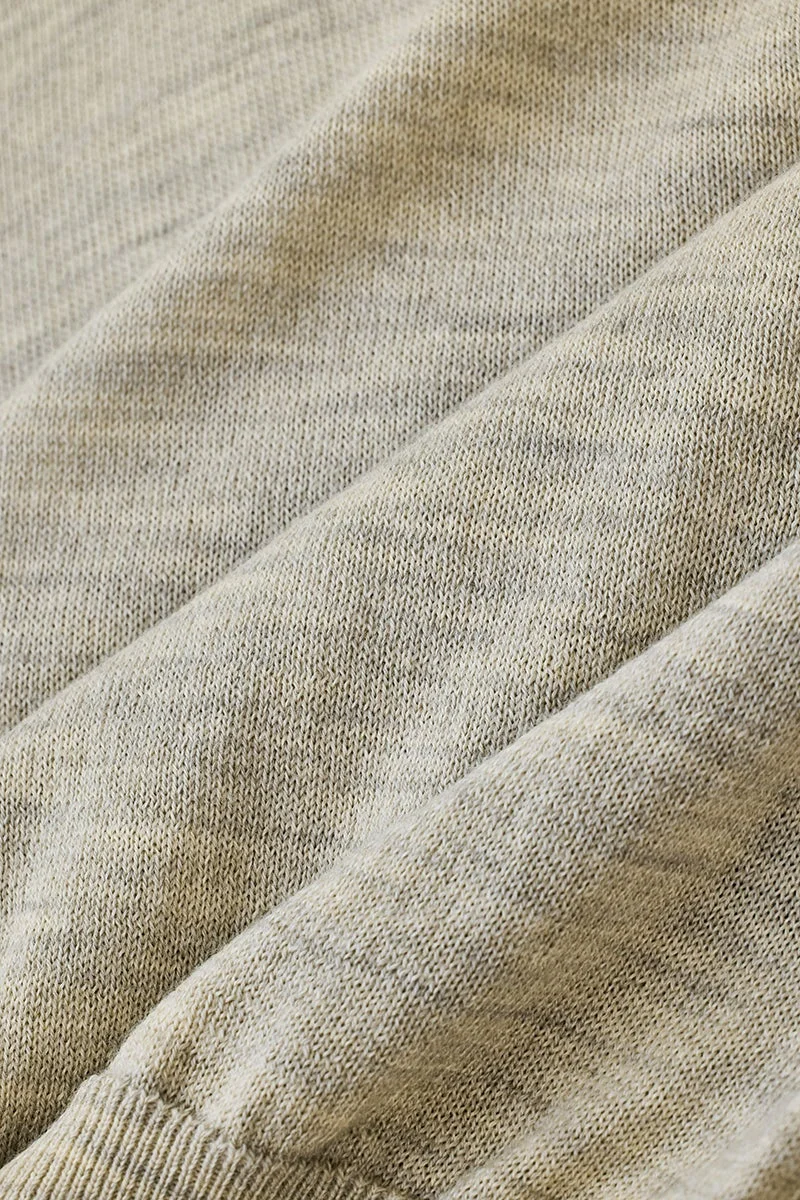 SNITCH Beige Half Zipper Luxe Sweater for Men | Best Price UAE