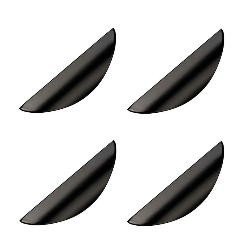 Primst Modern Light Brushed Cabinet Pulls Furniture Hardware Collection Cabinet Handles Drawer Pulls Door Pulls Kitchen Cupboard Handle Pack of 4 BlackL4PCS