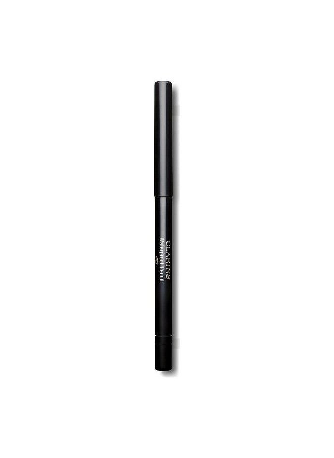 CLARINS Waterproof Eye Pencil ; Awardwinning ; Highly Pigmented And Longwearing ; Includes Retractable Tip Builtin Sharpener And Smudger For Smoky Eye Looks ; 0.01 Ounces  - Image 1