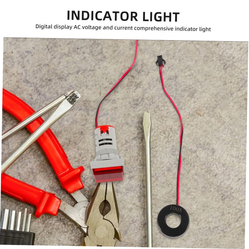 Digital Voltmeter Multimeter Tester 500V with Indicator Light for Electricians - Image 4