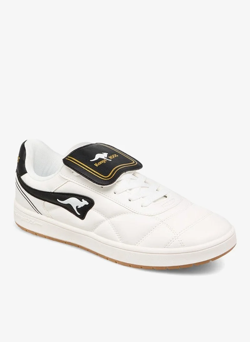 كانغاروس حذاء رياضي رجالي برباط وتفاصيل خياطة