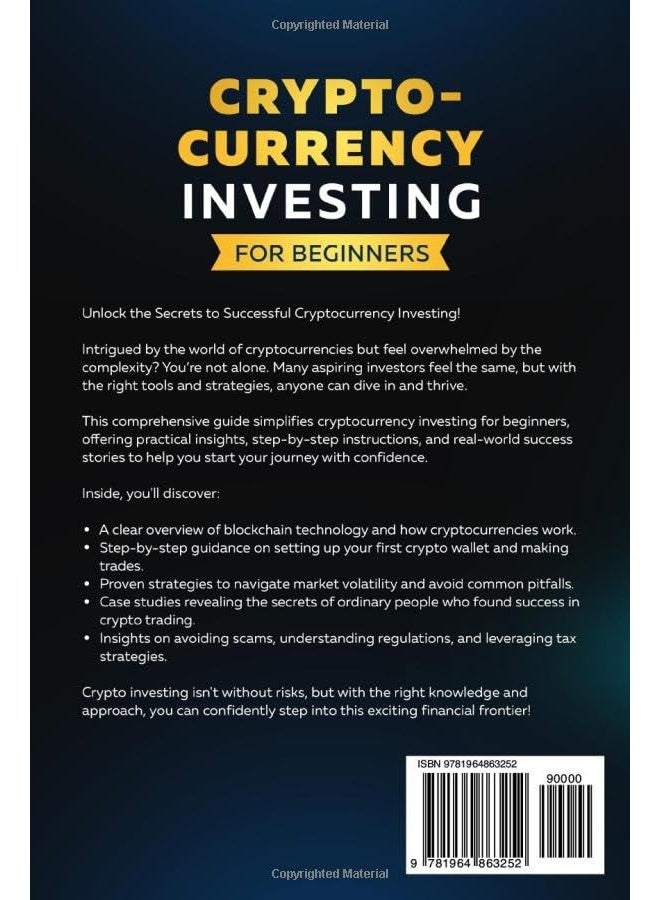 Cryptocurrency Investing for Beginners: Unlock Digital Wealth with Bitcoin, Ethereum, Altcoins, and Defi