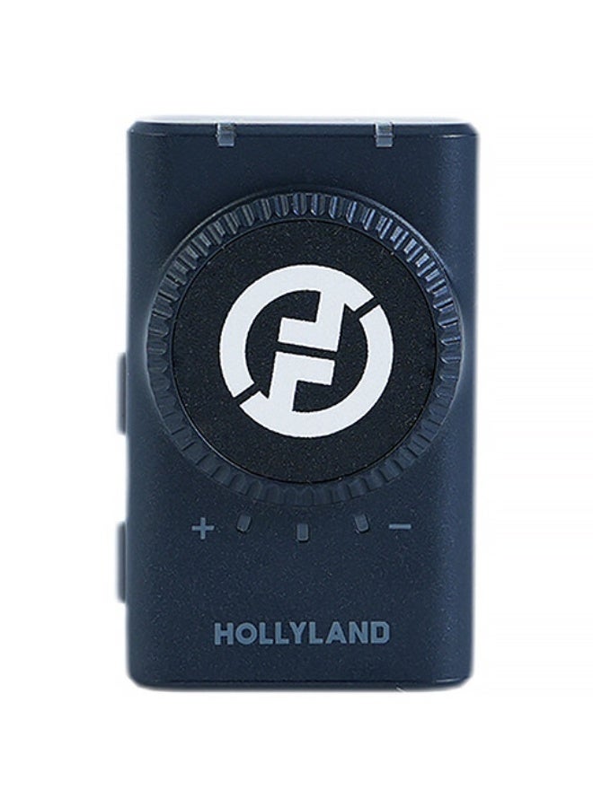 Hollyland LARK M2 Wireless Camera-Mount Receiver for LARK M2 Systems (2.4 GHz, Shine Charcoal) M2-RECIVER BLACK - Image 1
