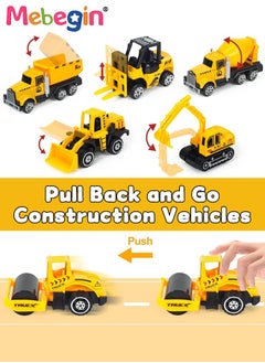 MEBEGIN Construction Sand Playset with Storage Box, Beach Sand Toys Kit with 2.2lbs Magic Sand, 6PCS Diecast Construction Trucks Toys, 12 Molds and Play Sand Tools, Creative Fun Sensory Toys, Suitable for Family Activities, Beach and Indoor Activities, Easy to Clean and Storage  - Image 5