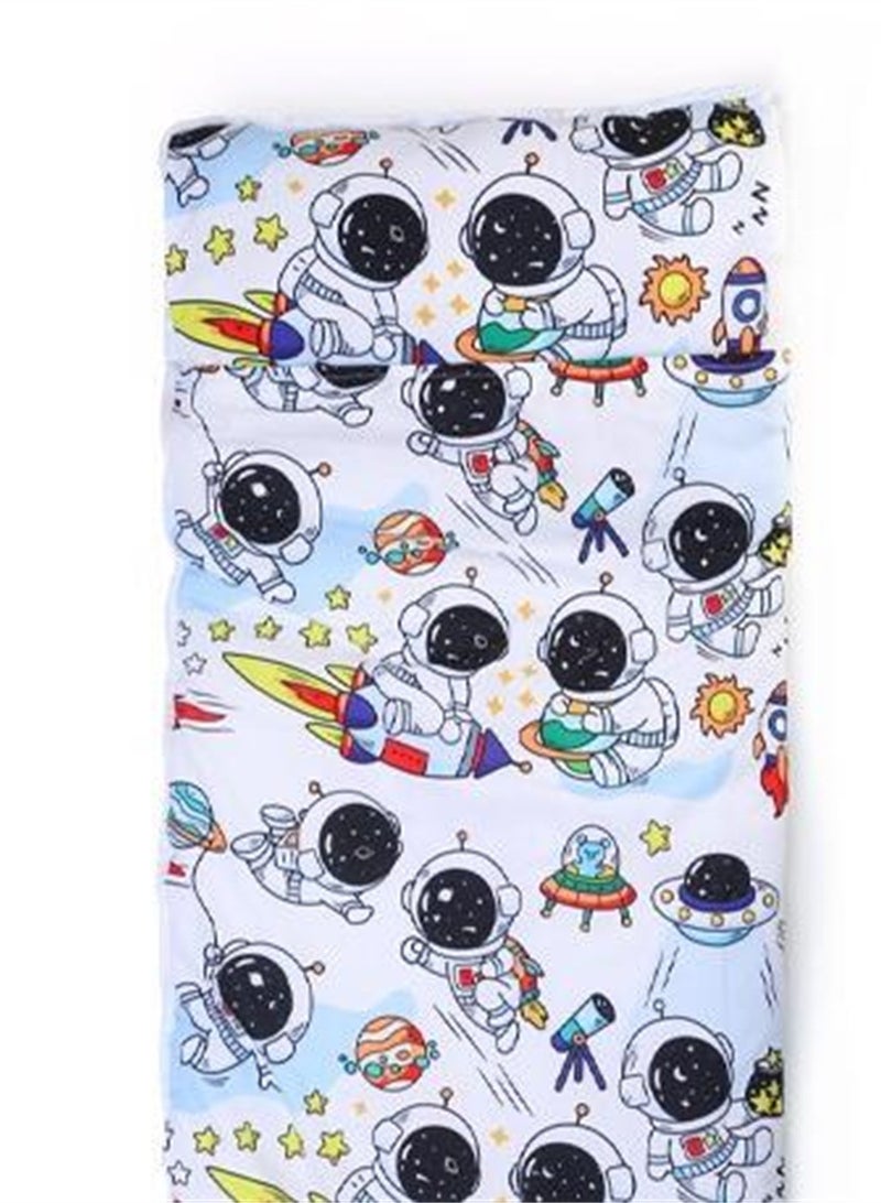 120cm outdoor sleeping bag cotton cartoon sleeping bag quilted warm sleeping bag  - Image 2