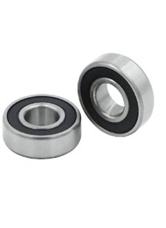 Generic 2pcs Premium Sealed Ball Bearing 6302 
