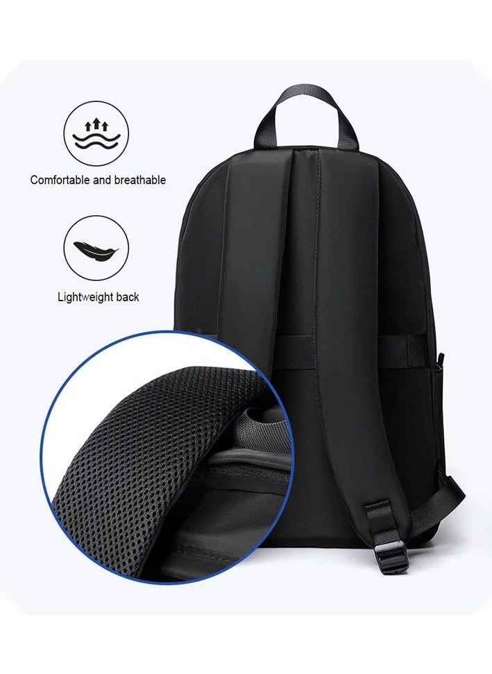 HIGH LINE STORE Swift Bag Backpack Water-Resistant Multi-Pocket Laptop Bag with Stylish Design for Daily Essentials, Navy Blue  - Image 2