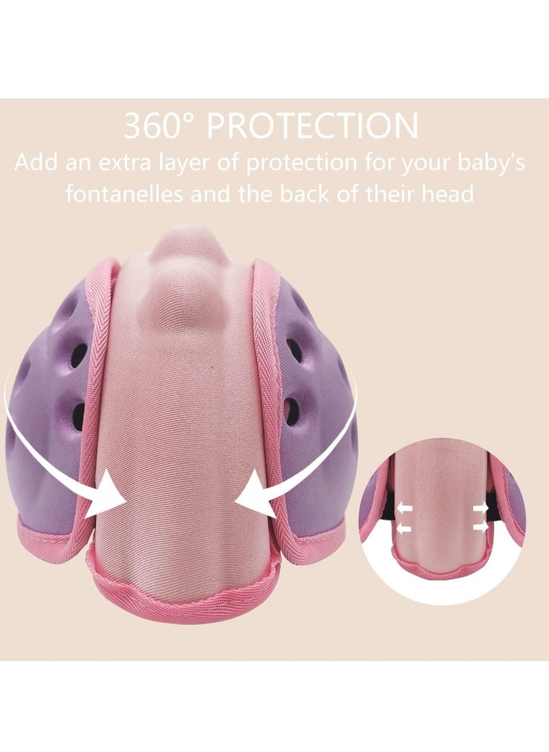 Baby Helmet for Crawing Walking,Soft Infant Safety Helmet,Baby Helmet 1-2 Years for Anti-Fall Head Protector